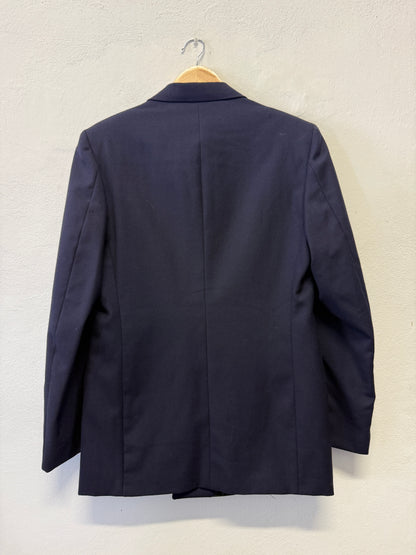 Vintage Italian Navy Double Breasted Jacket “XL”