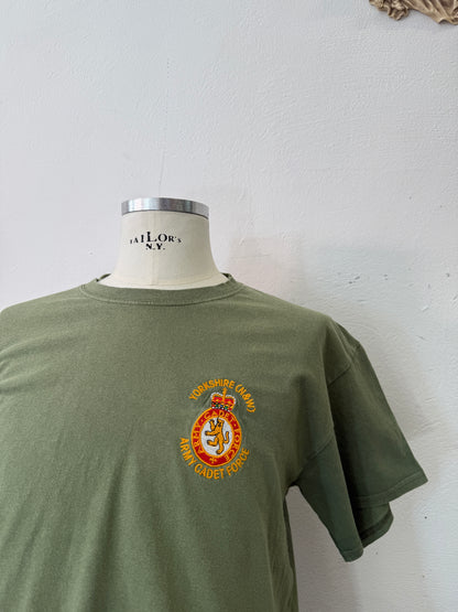 Vintage British Army Cadet Force Tee “L”