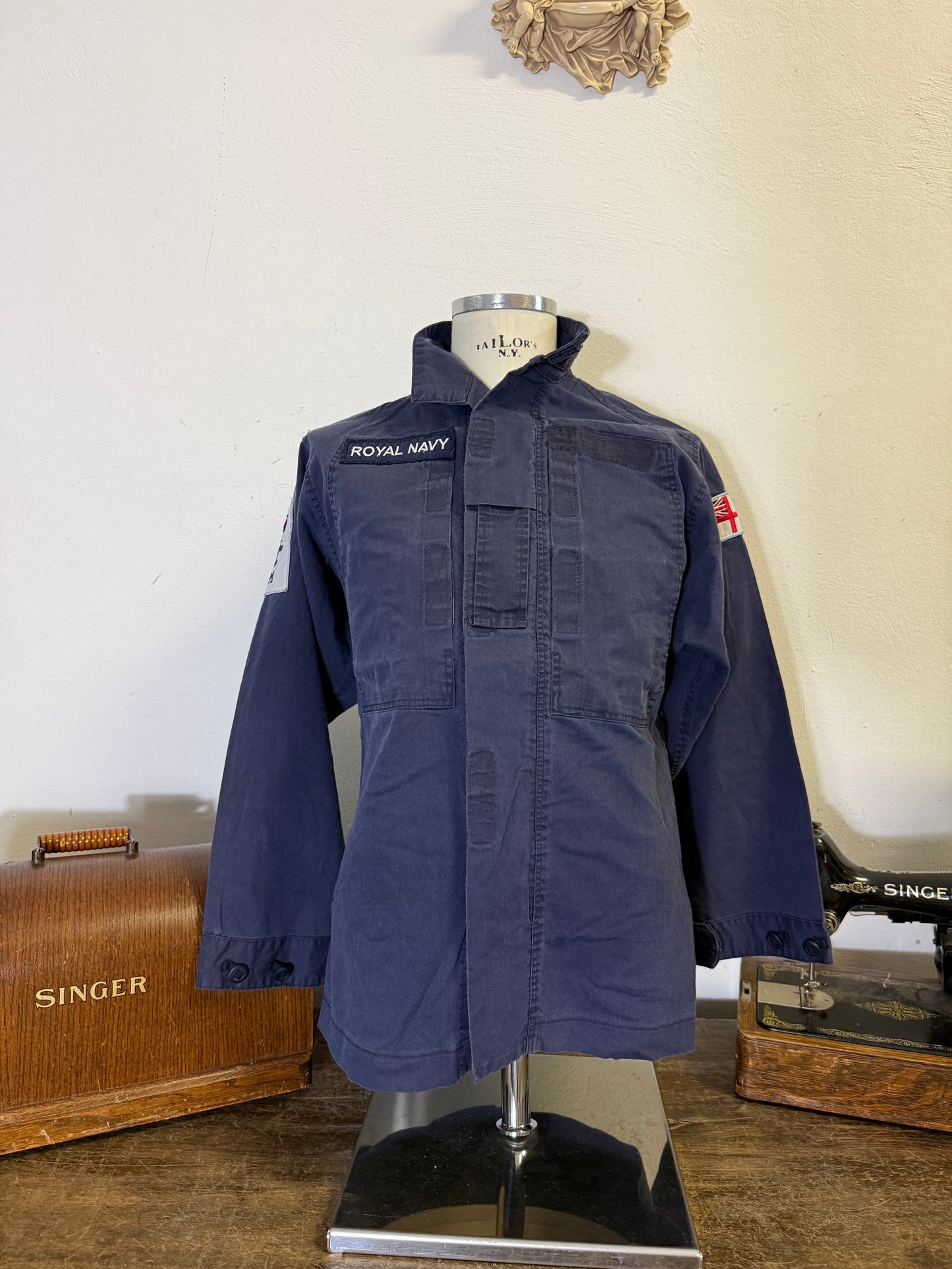 Vintage British Royal Navy Jacket “S”