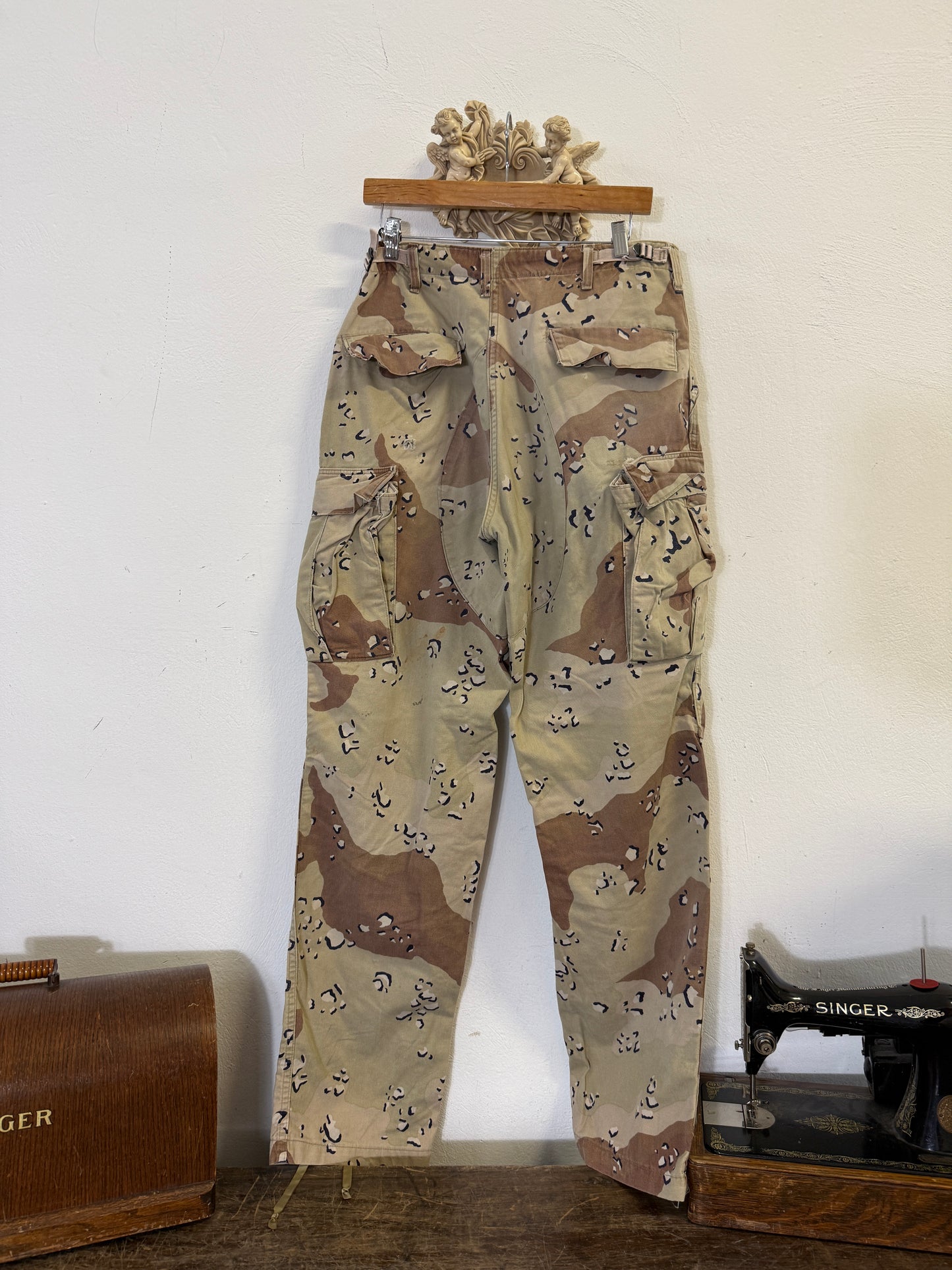 Vintage Desert Chocolate Cargo Pants Us Army “W33”