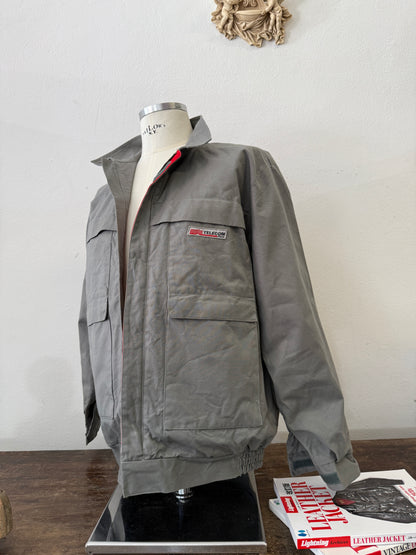 Vintage 90’s “TELECOM” Work Jacket - L