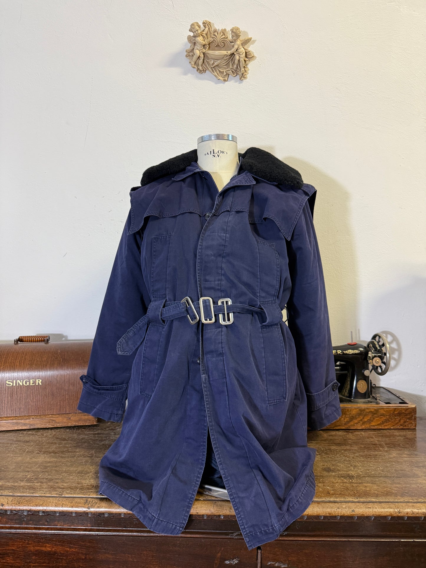 Blue Navy Coat “M/L”