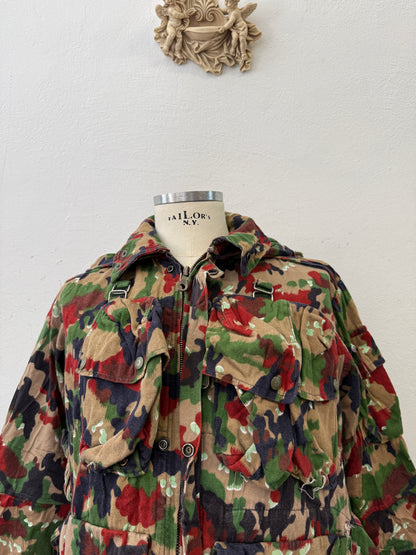 Vintage Swiss Army Camo Jacket M70 “S/M”