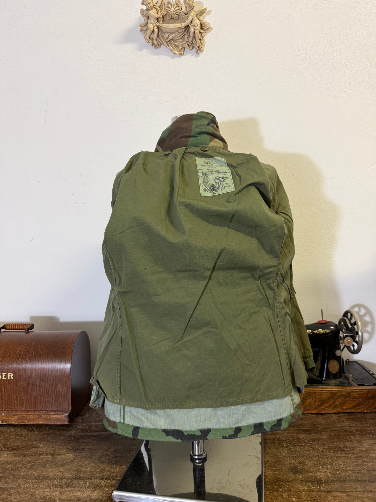 Vintage Woodland Field Jacket M65 Us Army “S”