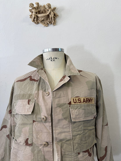 Vintage BDU Camo Jacket Ripstop US Army “M”