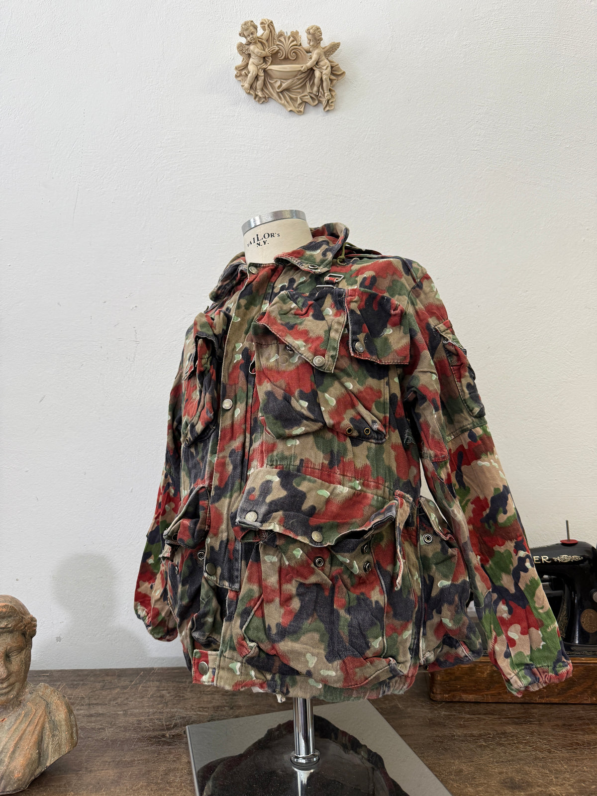 Vintage Swiss Army Camo Jacket M70 “M”