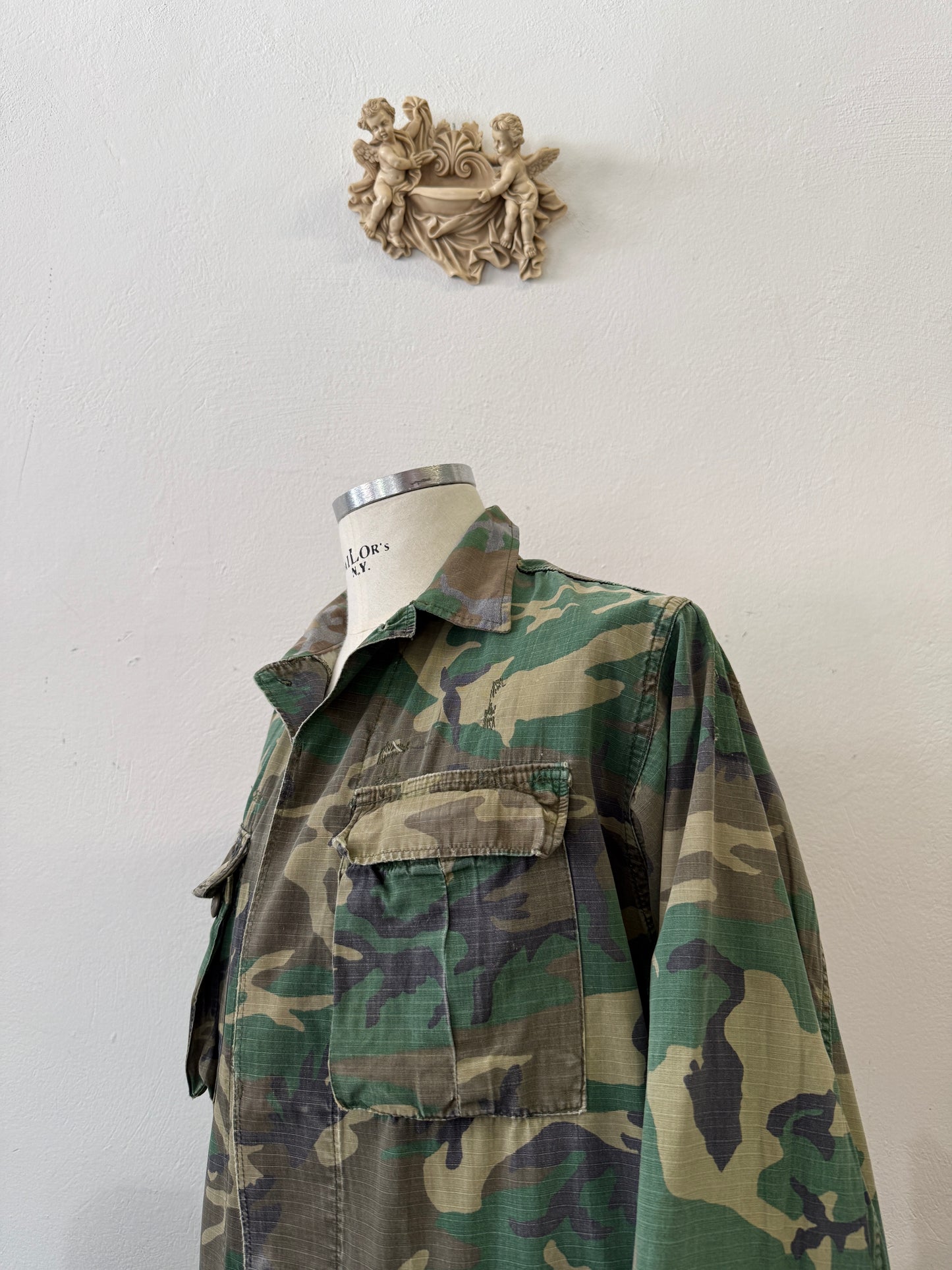 Vintage BDU Camo Jacket Ripstop “S”