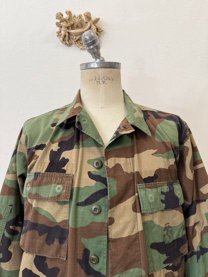 Vintage Woodland Jacket Us Army “M”