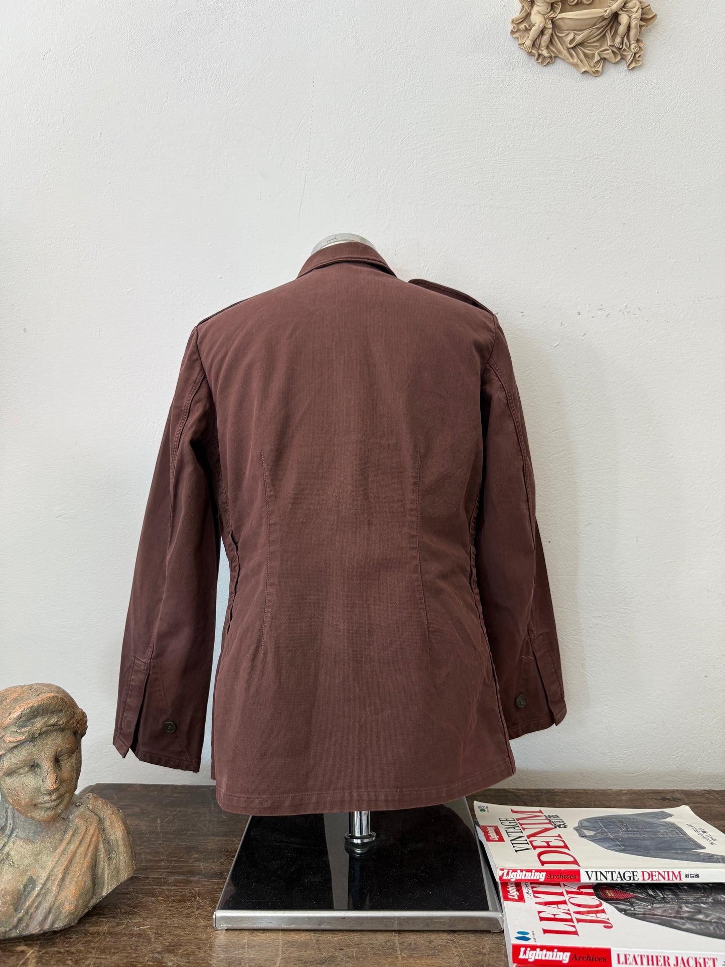 Vintage Moleskin German Army Jacket “S”