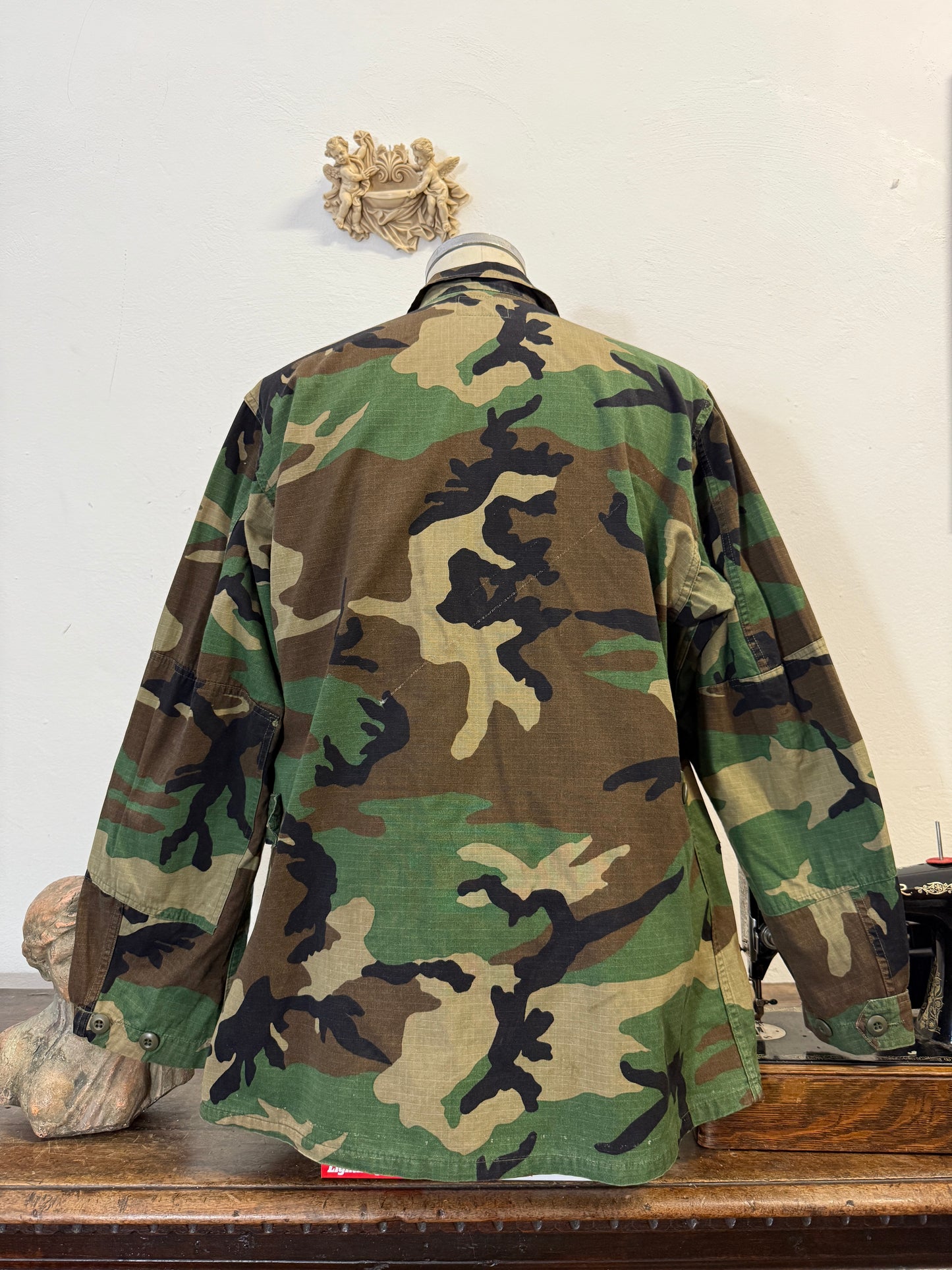 Vintage Woodland Jacket Rip Stop Us Army “L/XL”