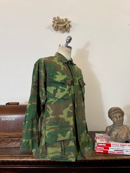 Vintage USMC Jungle Jacket ERDL - M/L