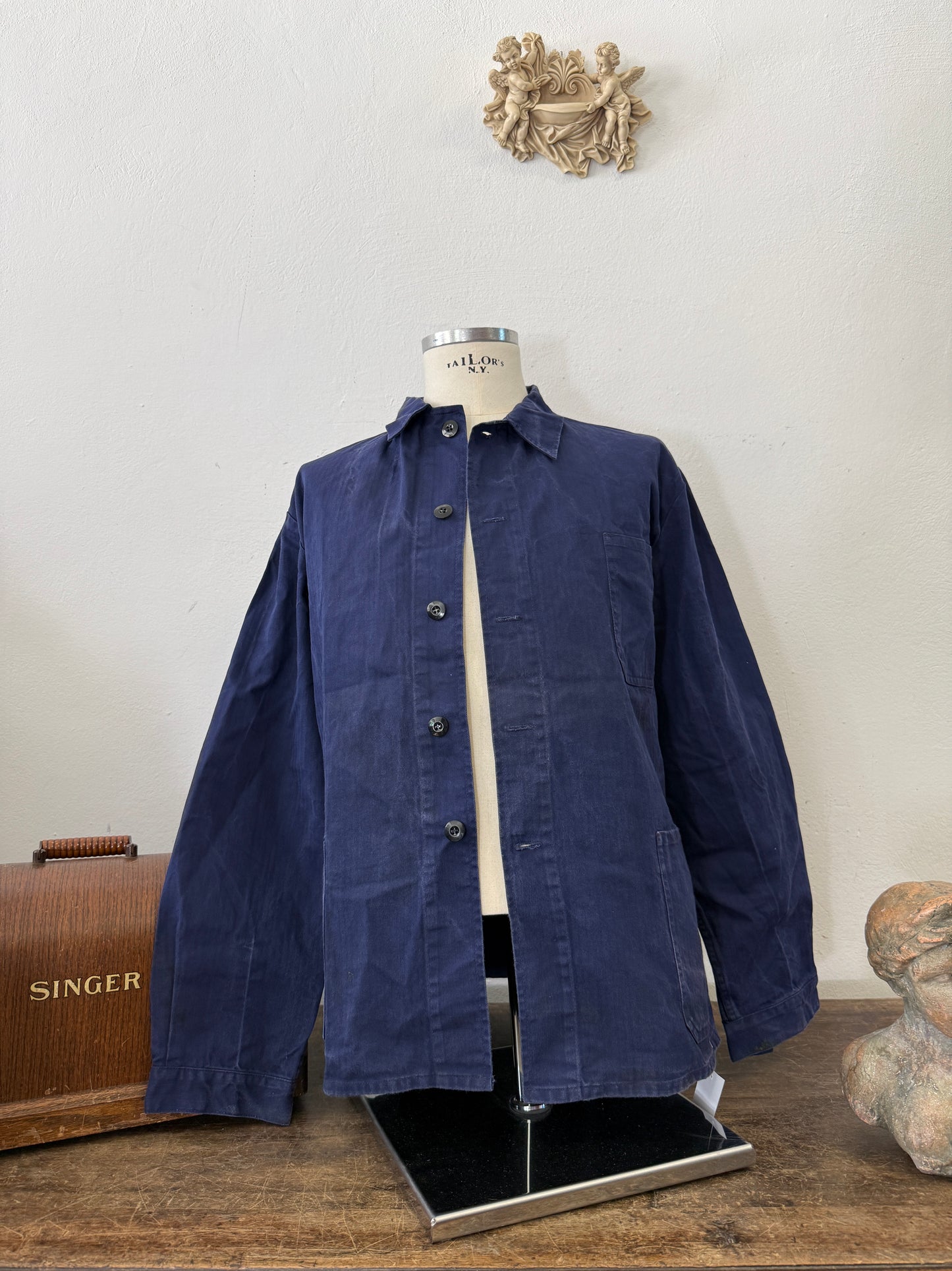 Vintage 90’s German Army Work Jacket HBT “L/XL”