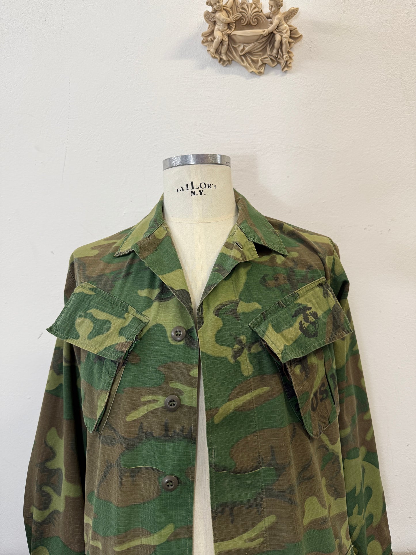 Vintage USMC Jungle Jacket ERDL Ripstop “S/M”