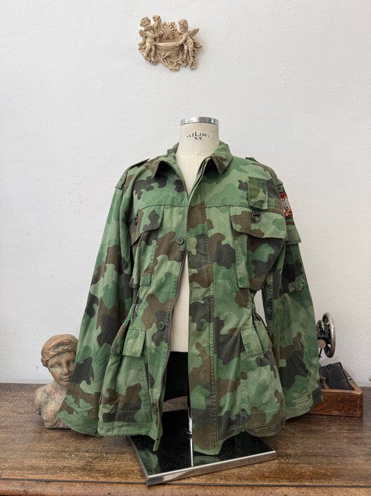 Vintage 90’s Serbian Army Jacket “XL”