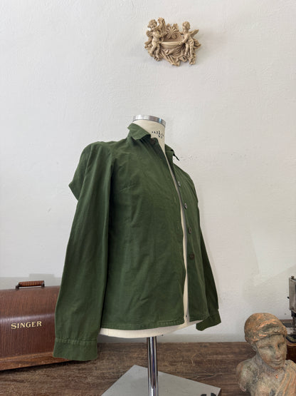 Vintage 80’s Woman Swedish Army Shirt - XS