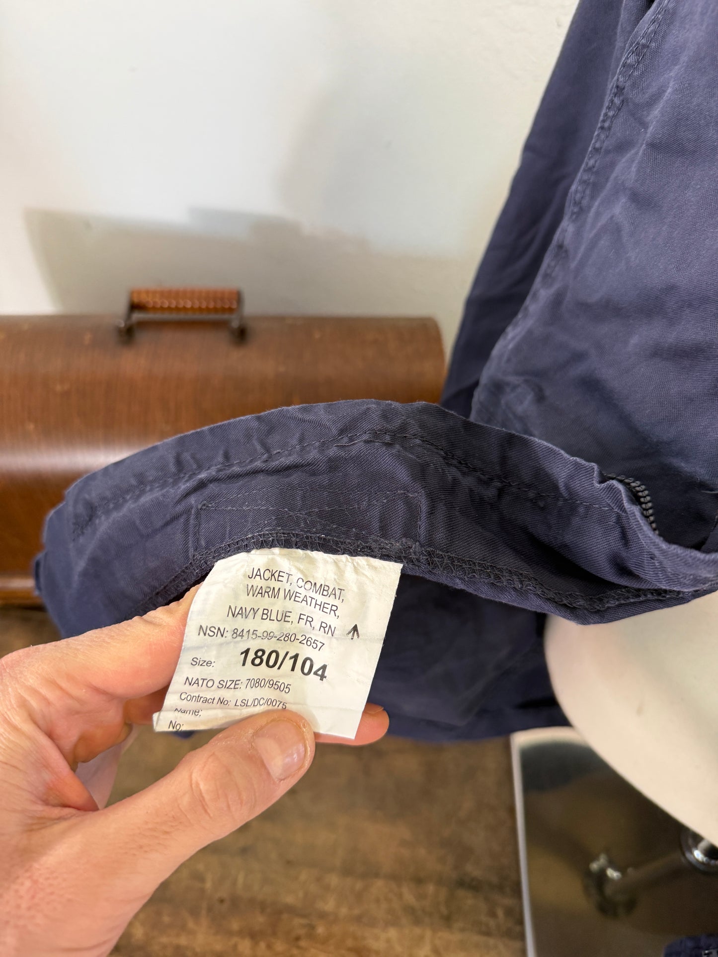 Vintage British Royal Navy Jacket “L”