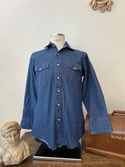 Denim Wrangler Shirt “M”