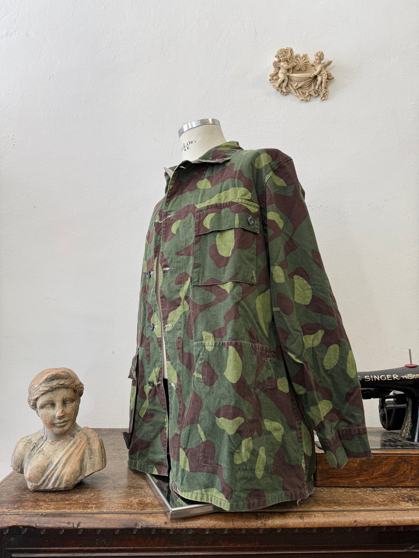 Vintage 60’s Rare Finnish Camo Jacket “L/XL”