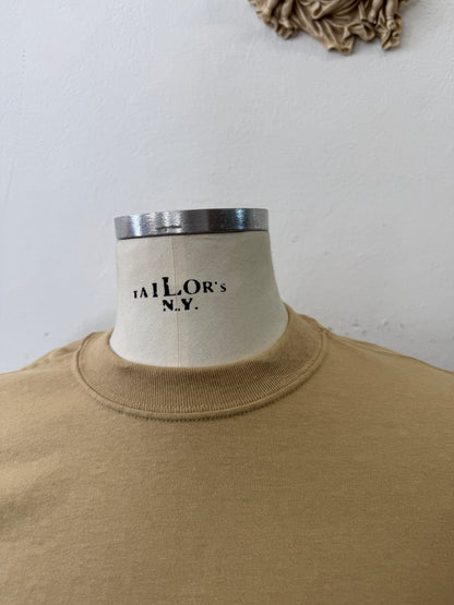 Khaki T-Shirt with US Cotton - Mister Archive®