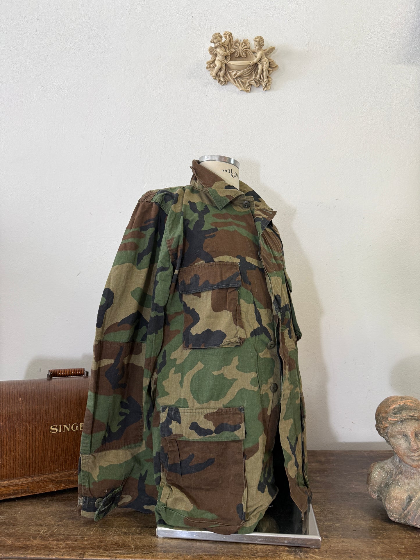 Vintage Woodland Us Army Jacket “XL/XXL”