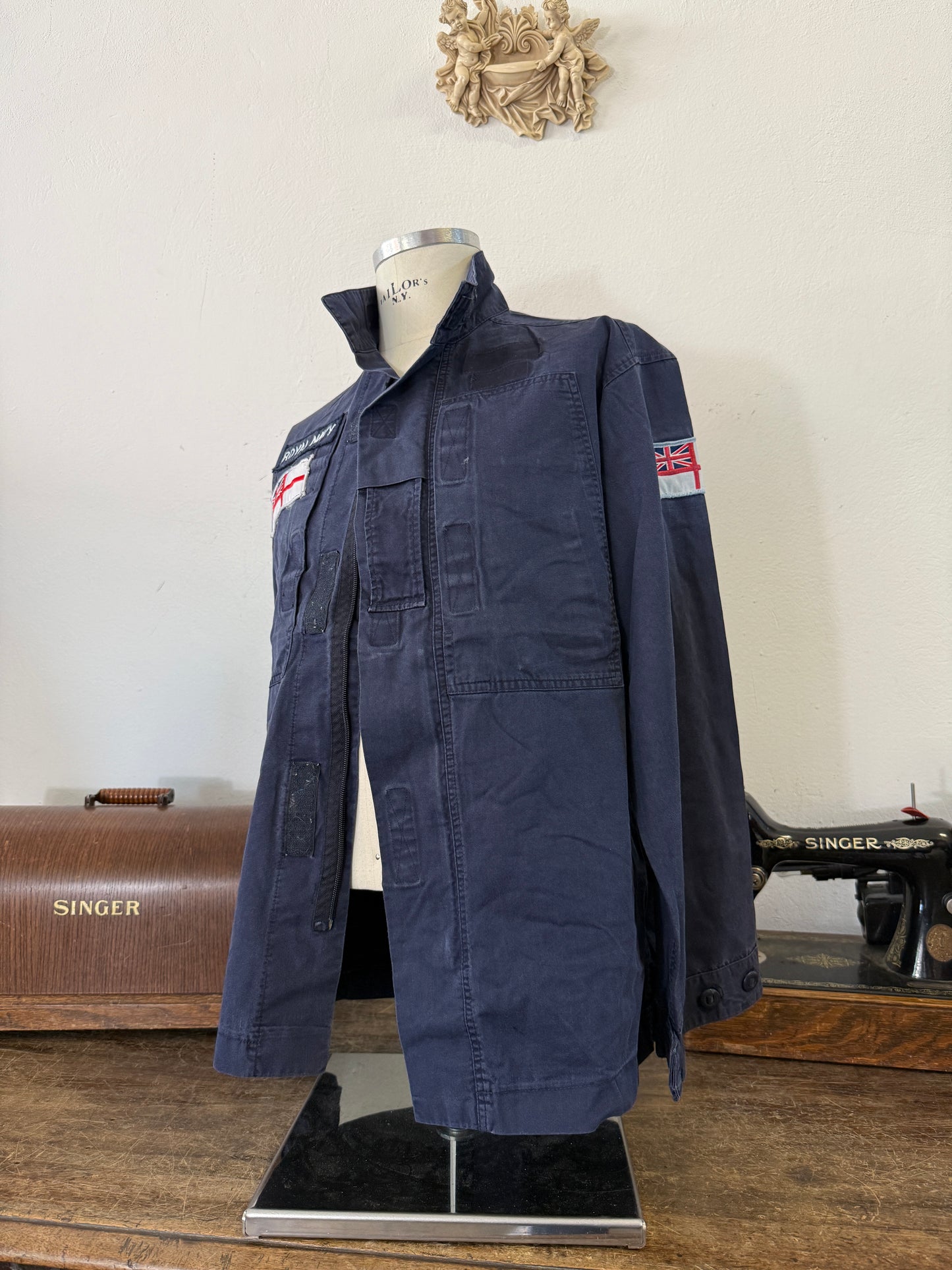 Vintage British Royal Navy Jacket “L”