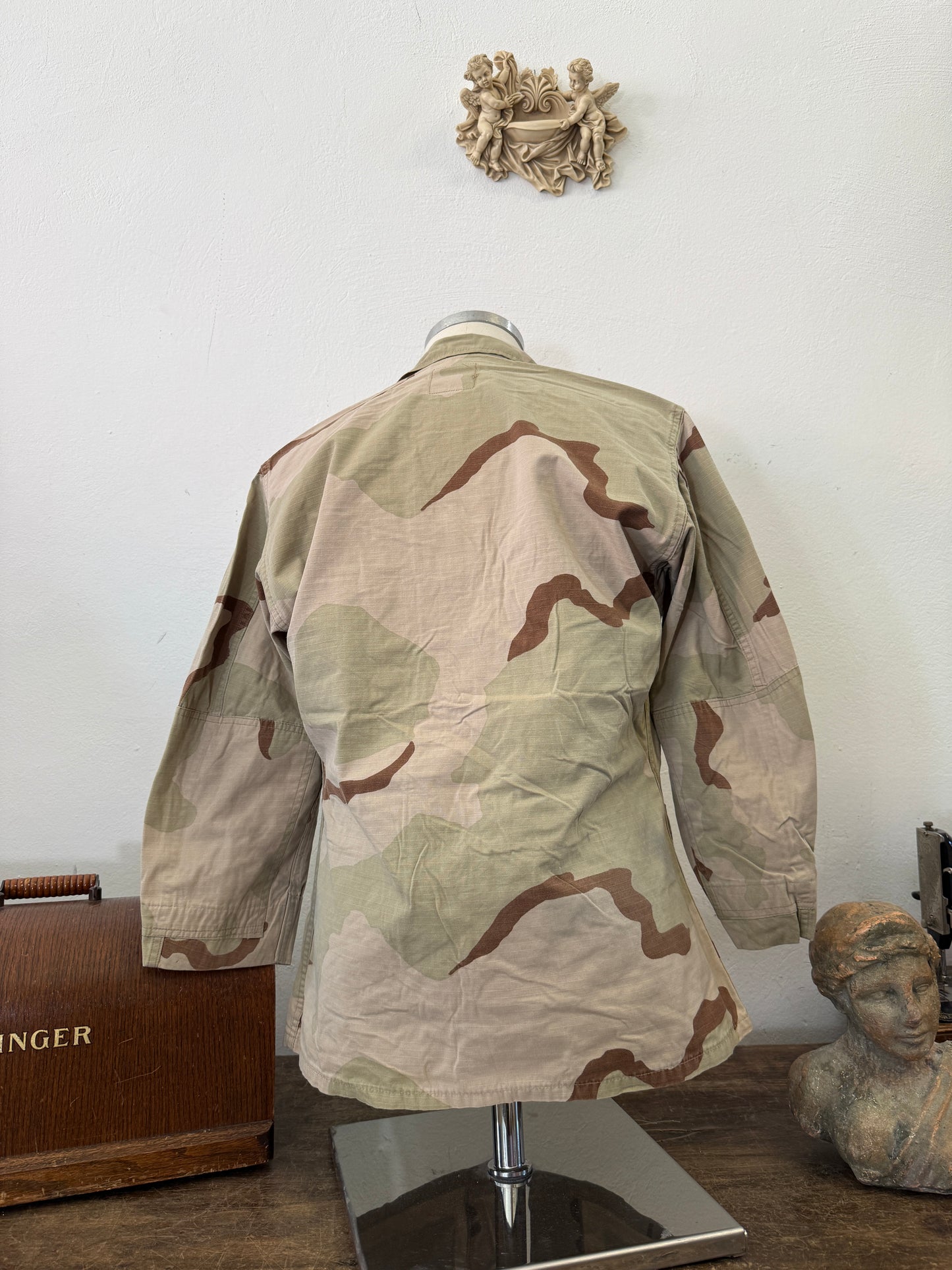Vintage BDU Camo Jacket Ripstop US Army “S”