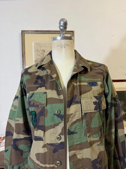 Vintage Woodland Us Air Force Jacket “M/L”
