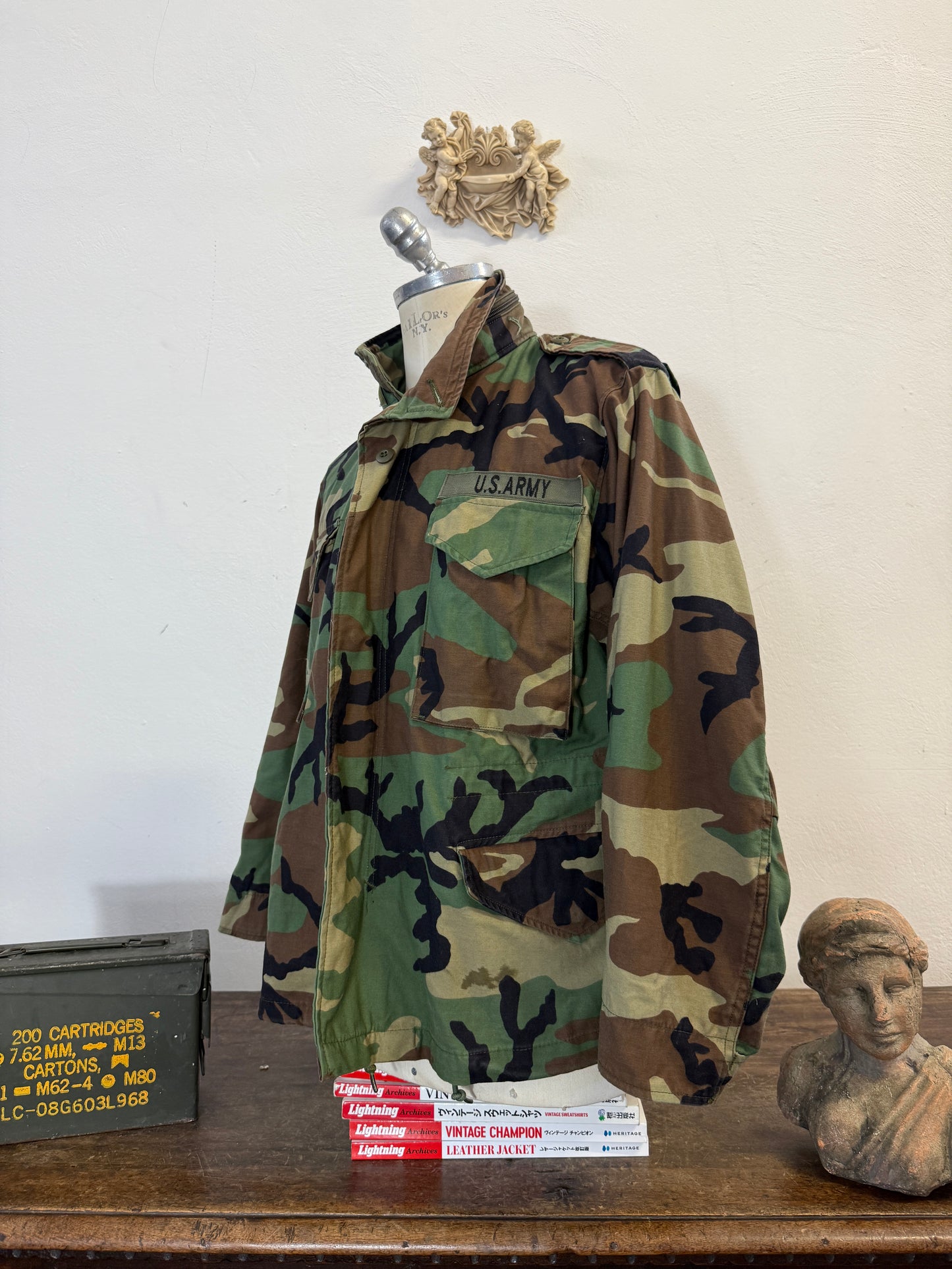 Vintage Woodland Field Jacket M65 Us Army “M”
