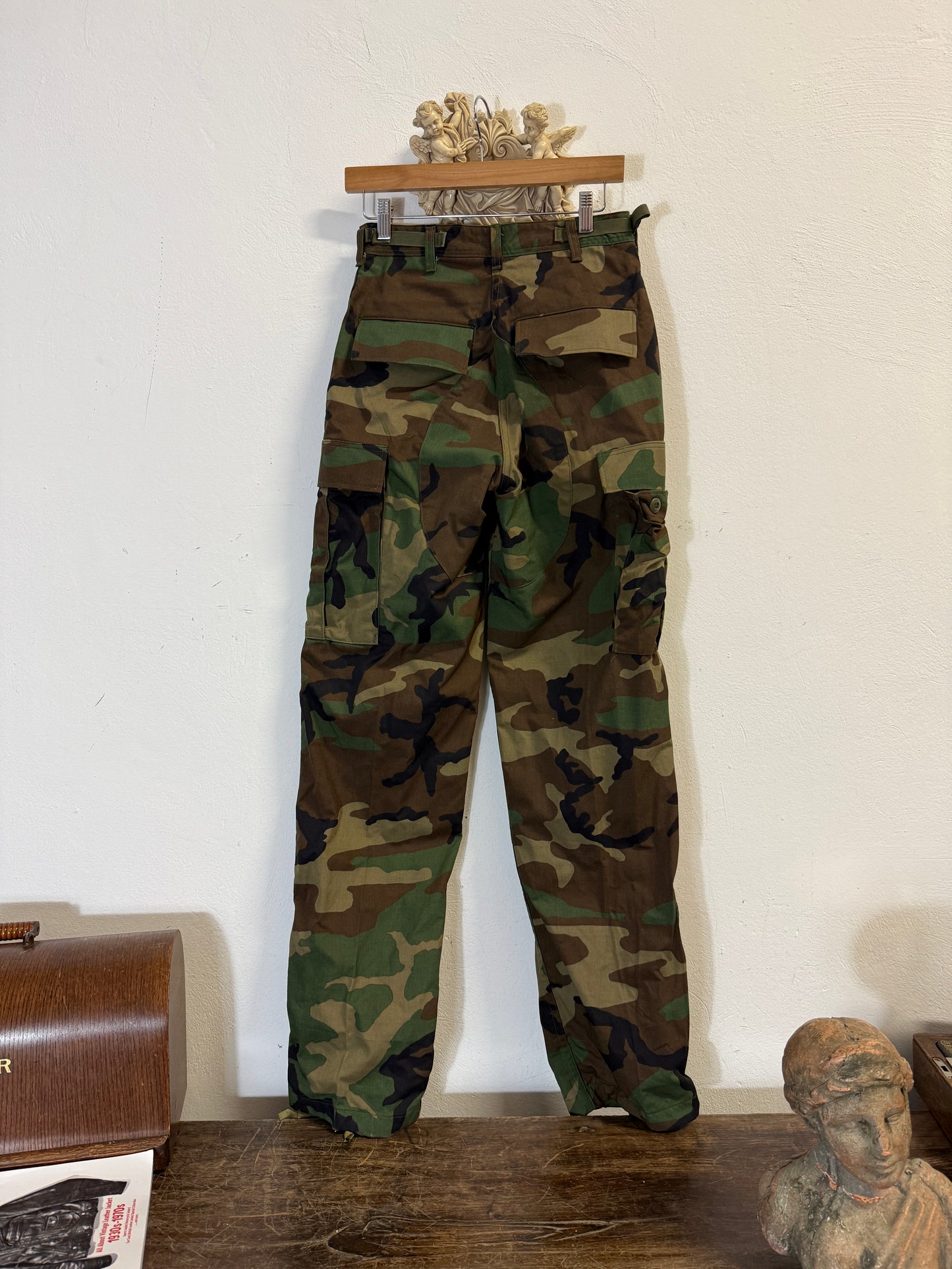 Vintage Woodland Camo Cargo Pants Us Army “W26”