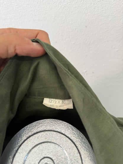 Vintage Og 107 Us Army Shirt “M/L”