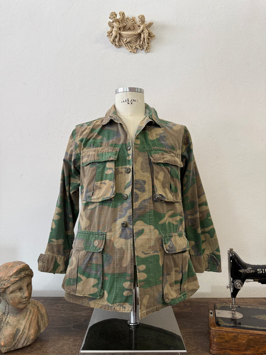 Vintage BDU Camo Jacket Ripstop “S”
