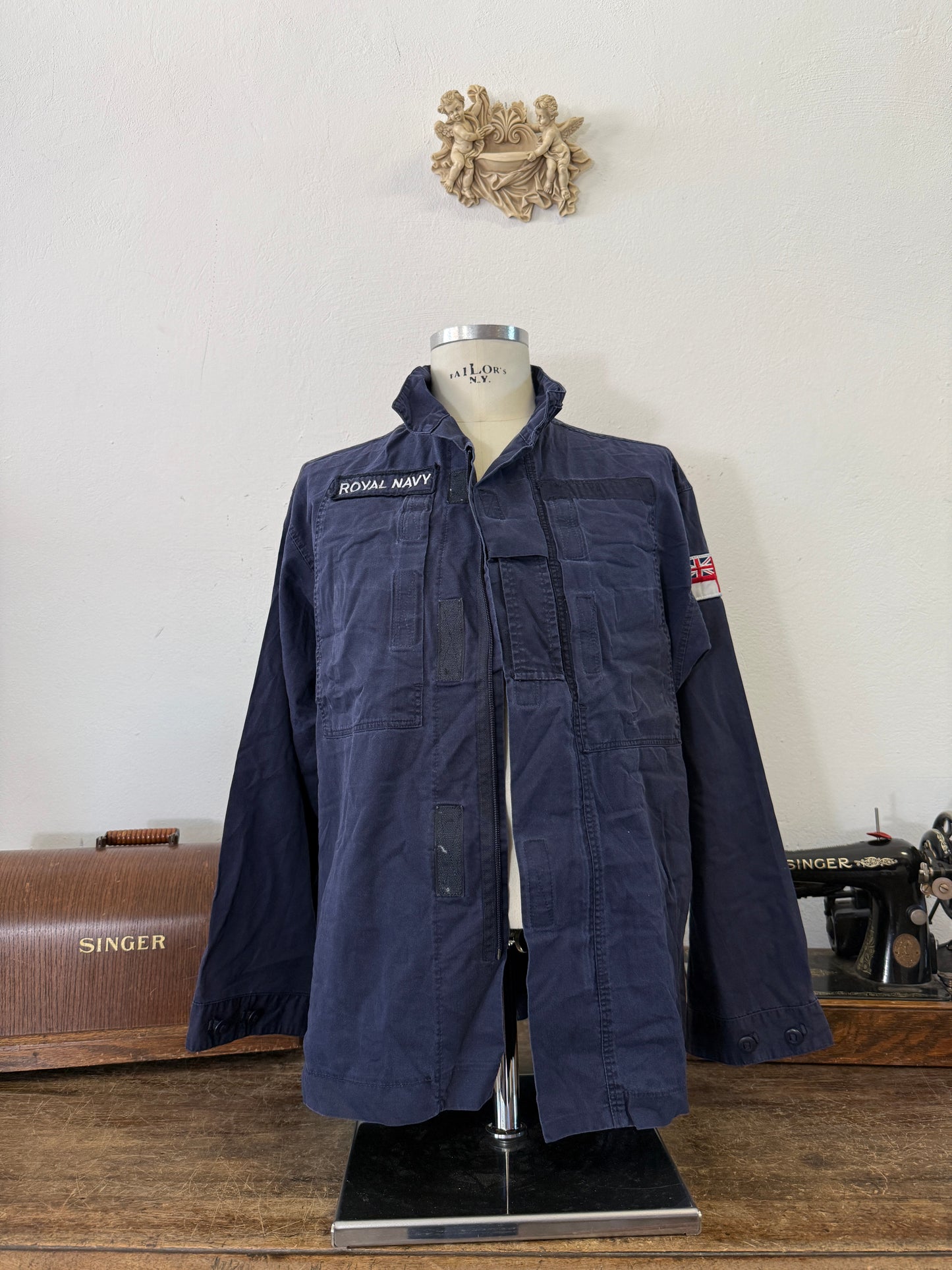 Vintage British Royal Navy Jacket “L”