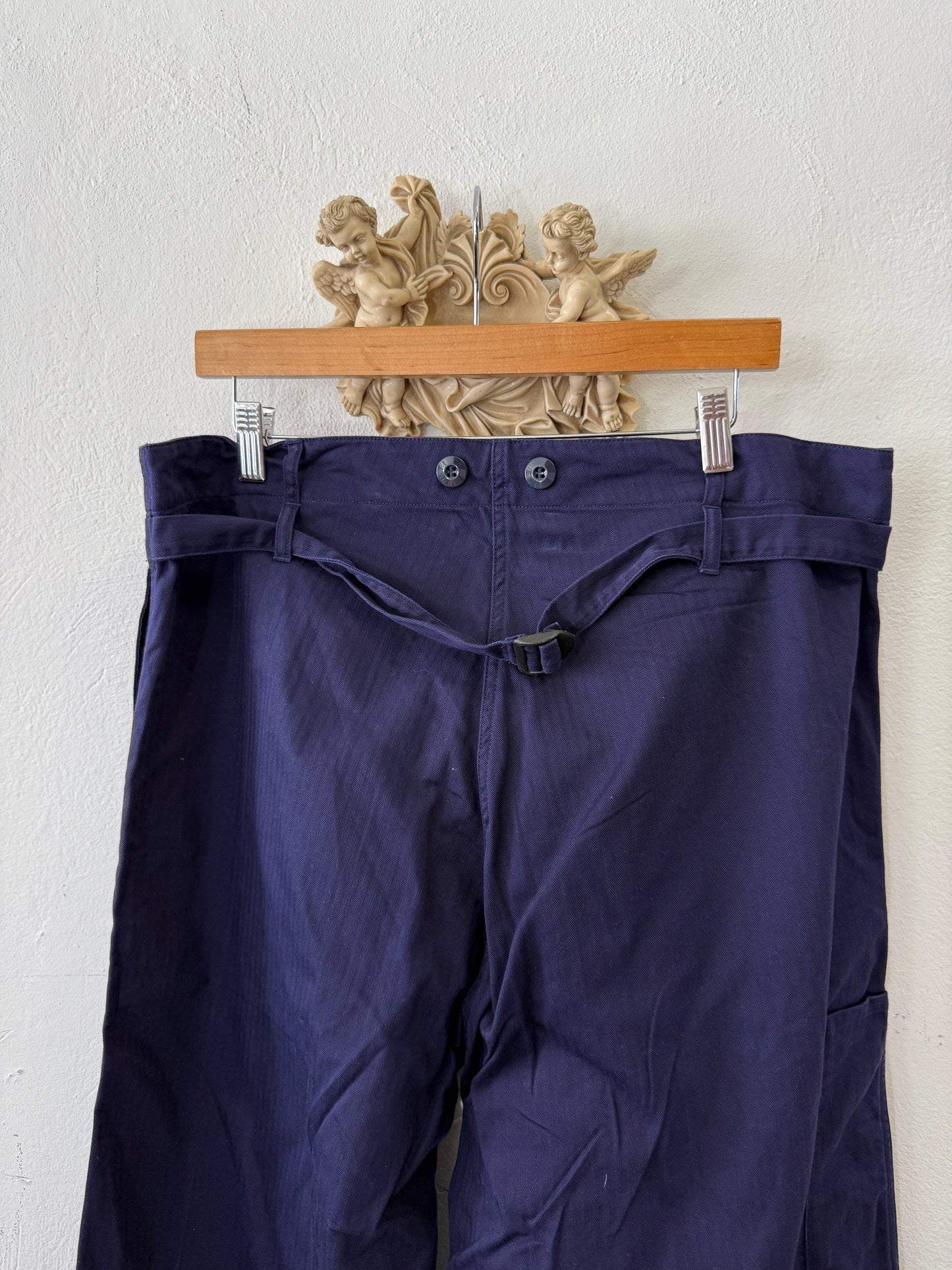 Vintage German Army Work Pants HBT “W36”