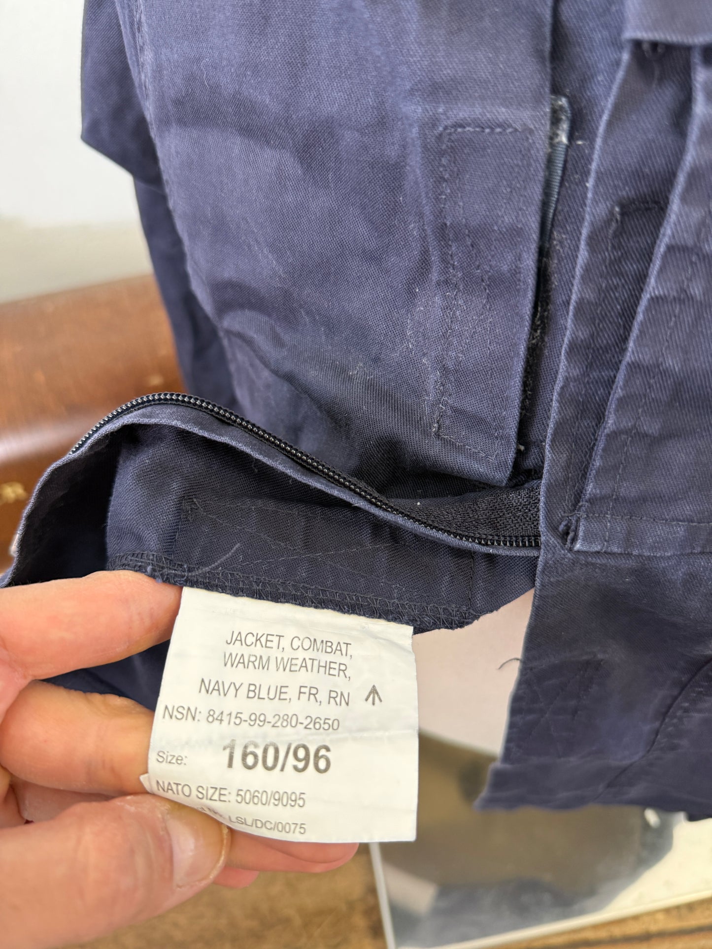 Vintage British Royal Navy Jacket “S”