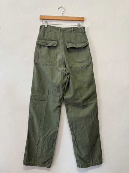 Vintage 50/60’s Og 107 Us Army Fatigue Pants “W28”