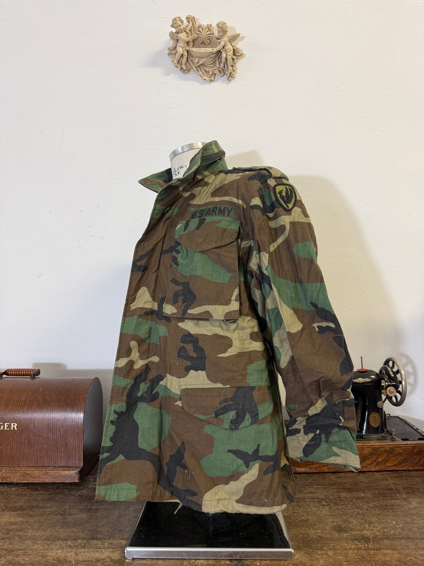 Vintage Woodland Field Jacket M65 Us Army “S”