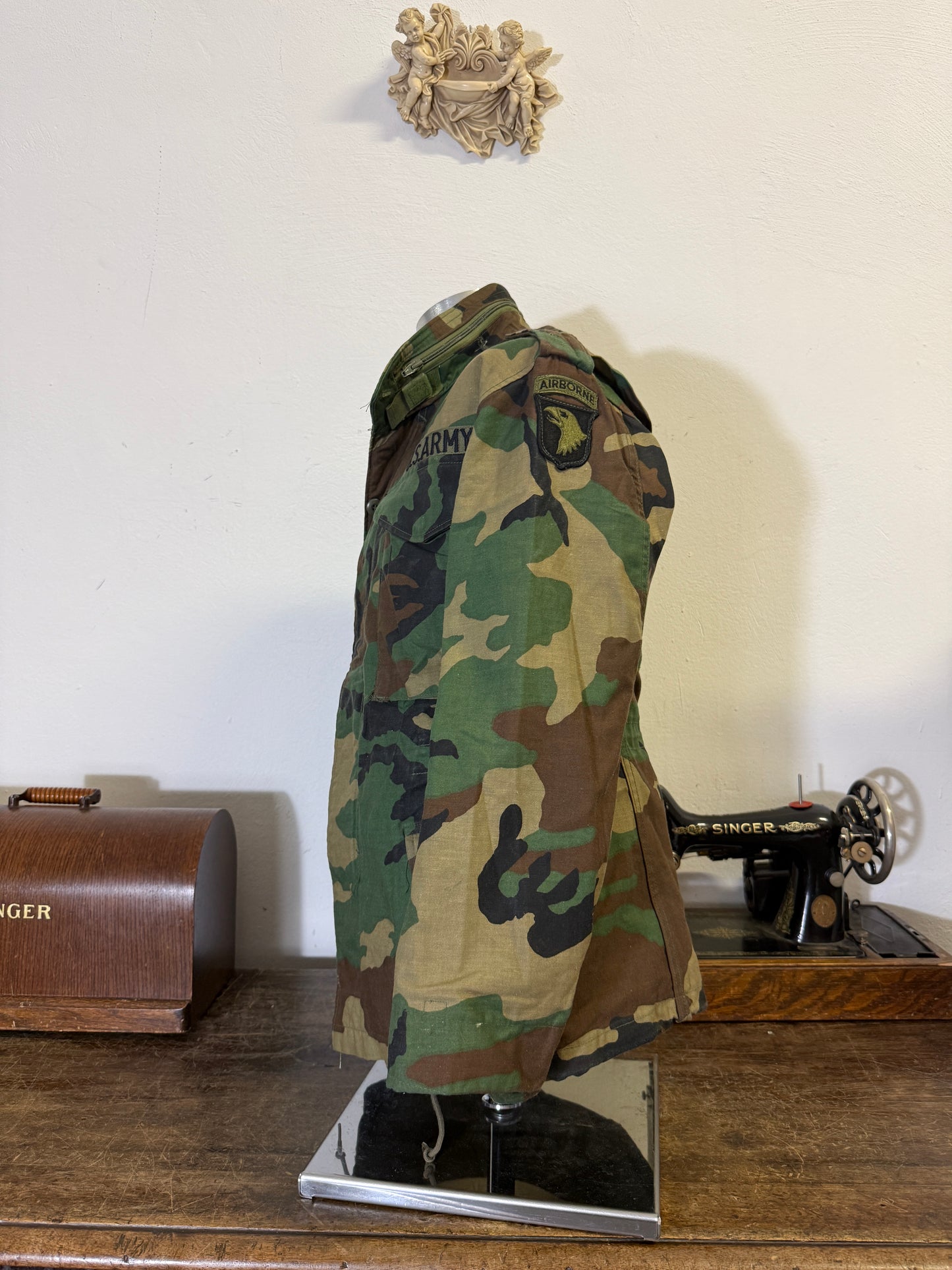 Vintage Woodland Field Jacket M65 Us Army “XS”