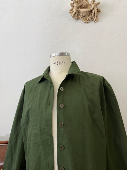 Vintage 80’s Woman Swedish Army Shirt - XL
