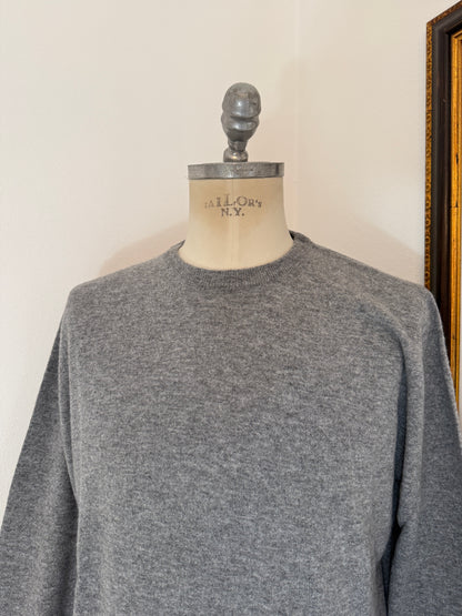 Essential Grey Sweater - Made in Italy