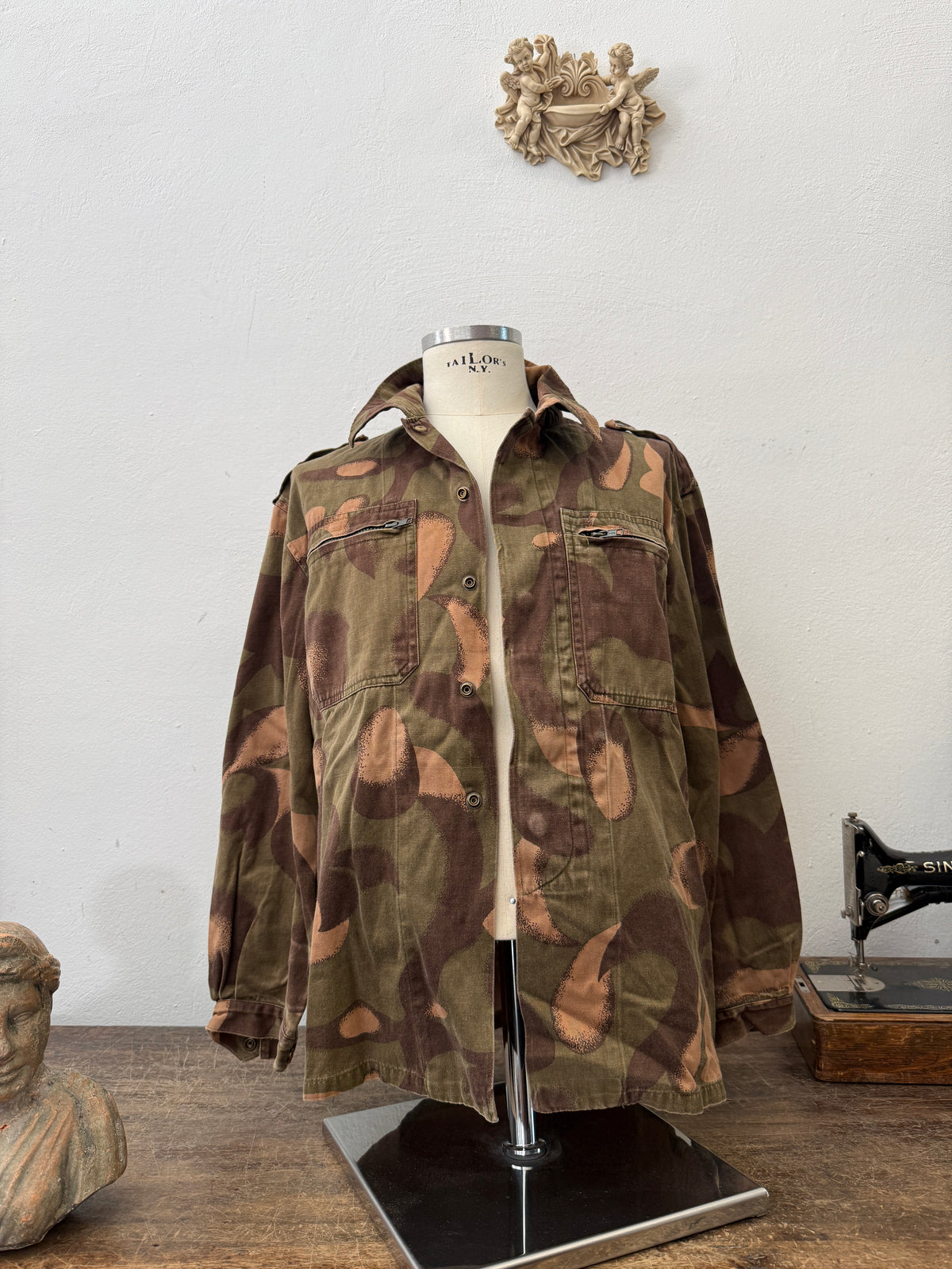 Vintage Hungarian Army Camo Jacket “M”