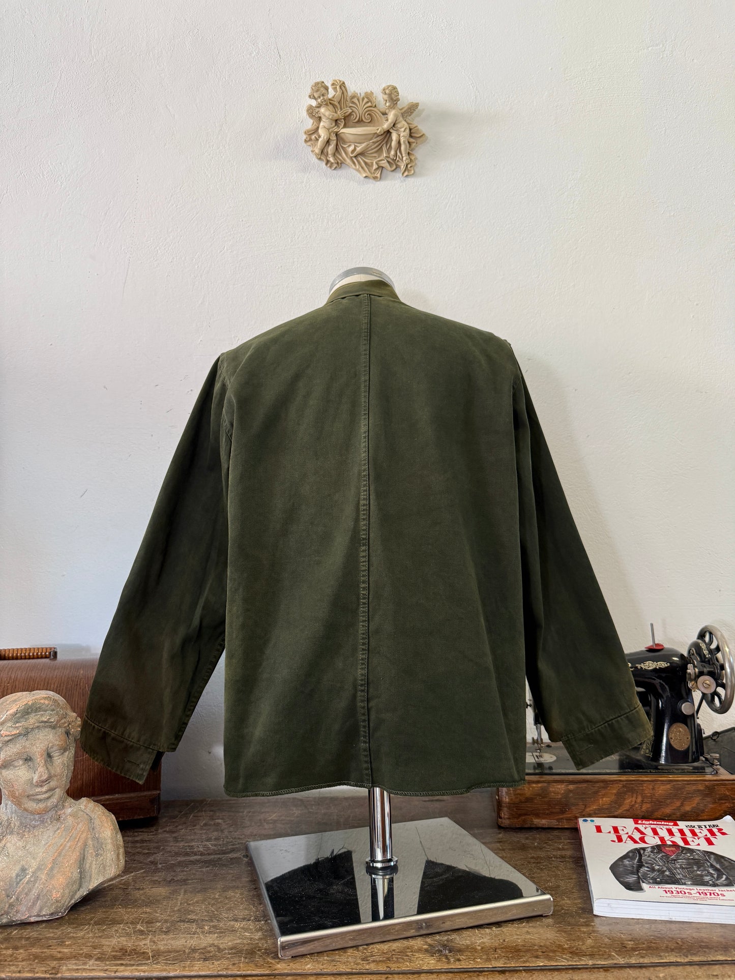 Vintage 80’s Faded Hungarian Army Shirt “M”
