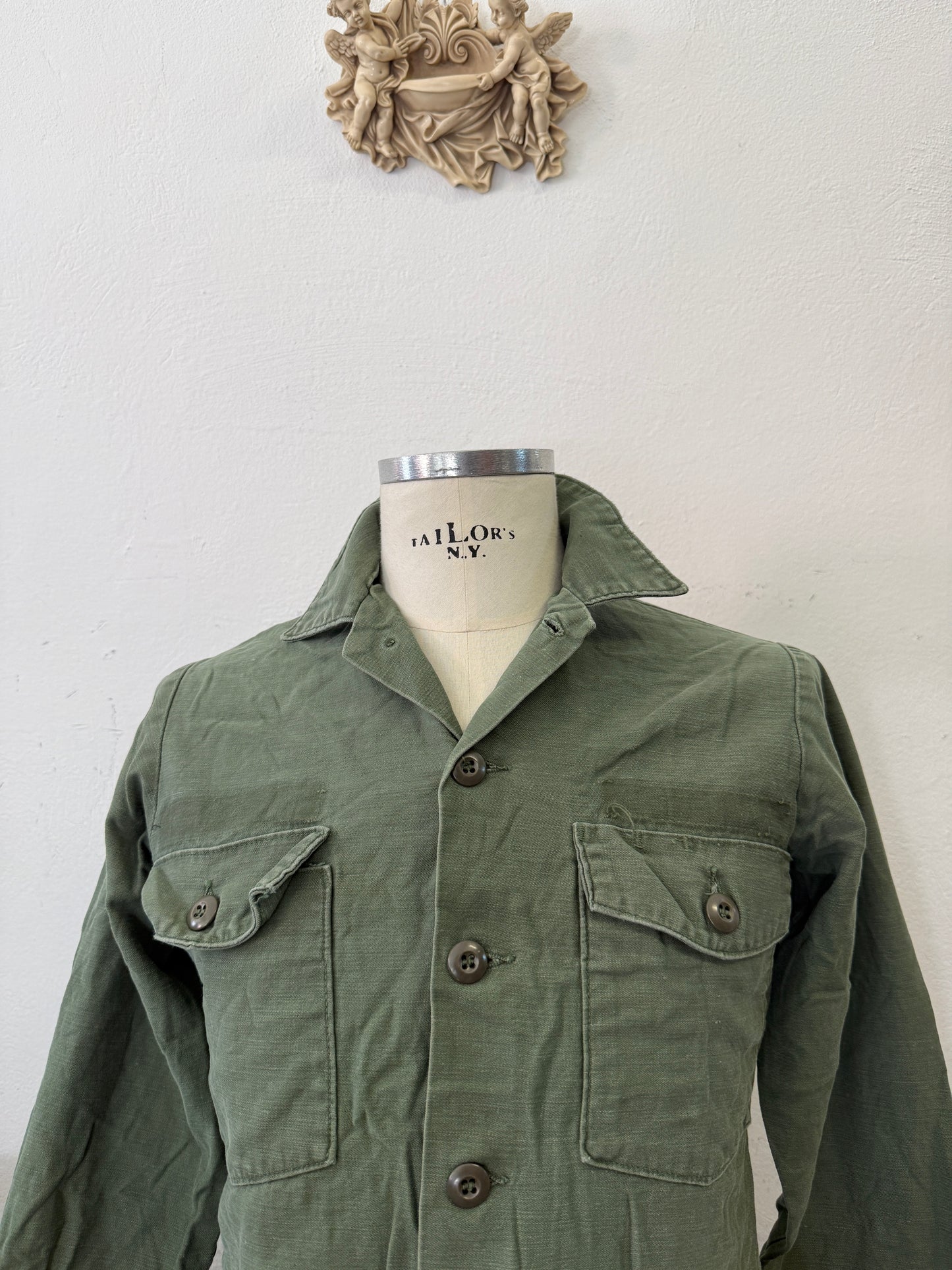 Vintage Og 107 Us Army Shirt “XS”