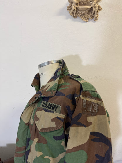 Vintage Woodland Field Jacket M65 Us Army “S/M”