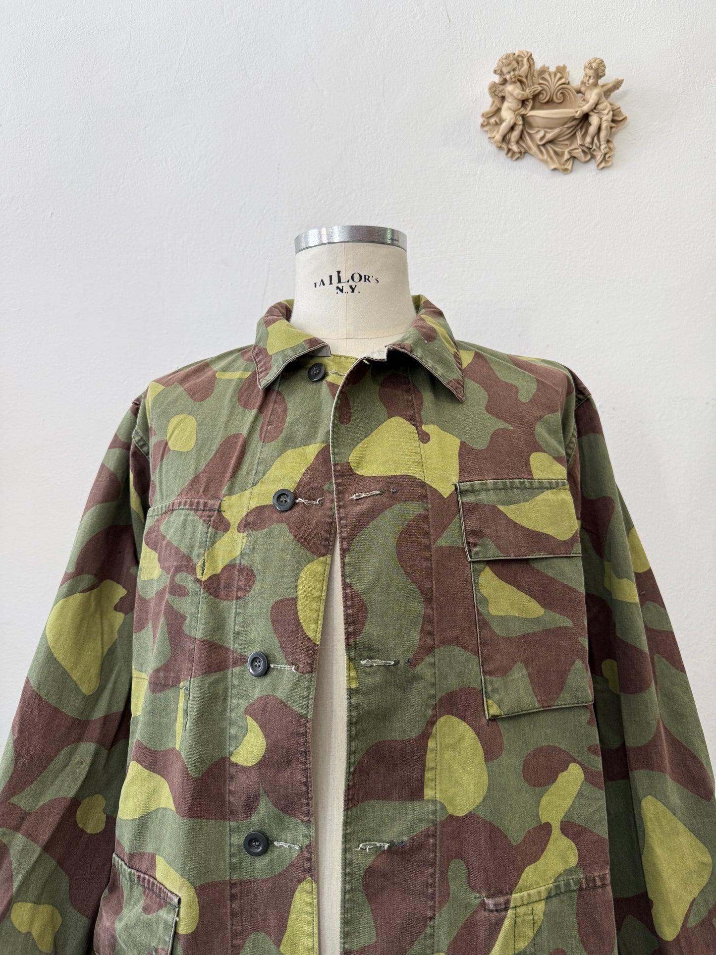 Vintage 60’s Rare Finnish Camo Jacket “L”