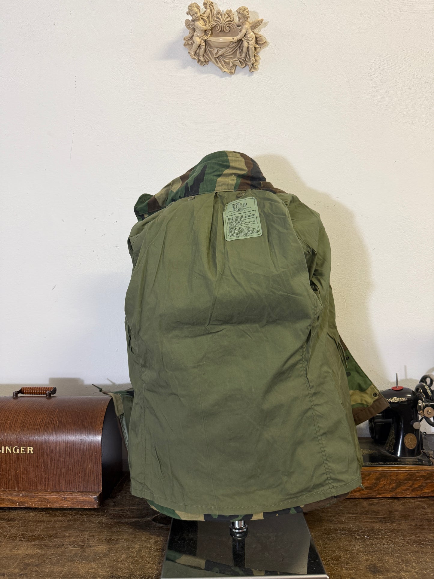 Vintage Woodland Field Jacket M65 Us Army “S”