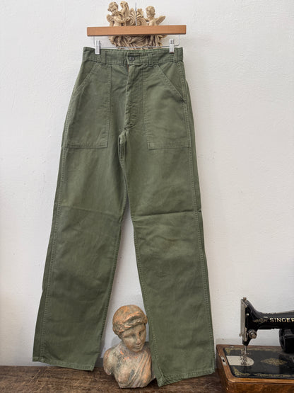 Vintage Og 107 Us Army Fatigue Pants “W27”