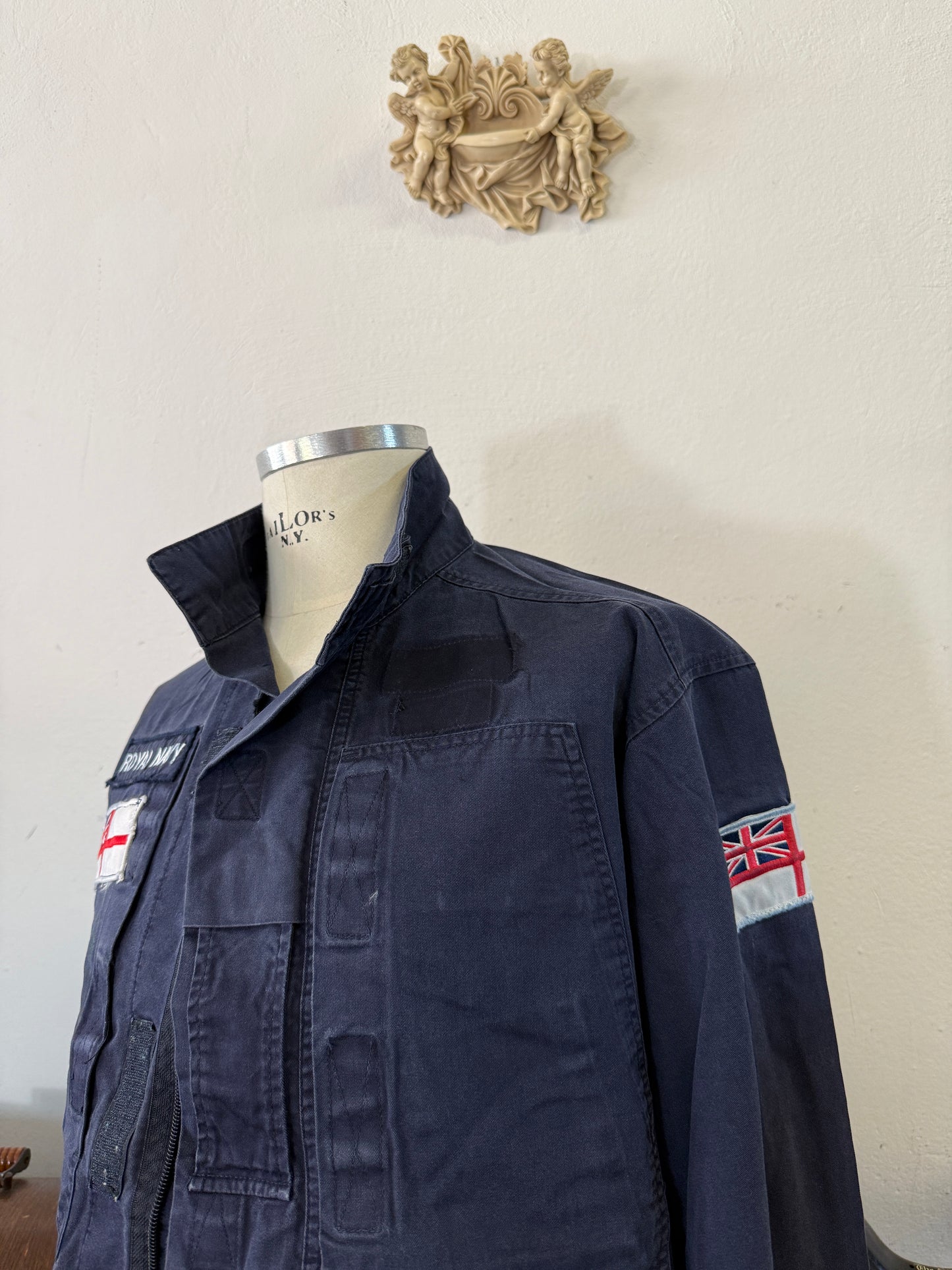 Vintage British Royal Navy Jacket “L”