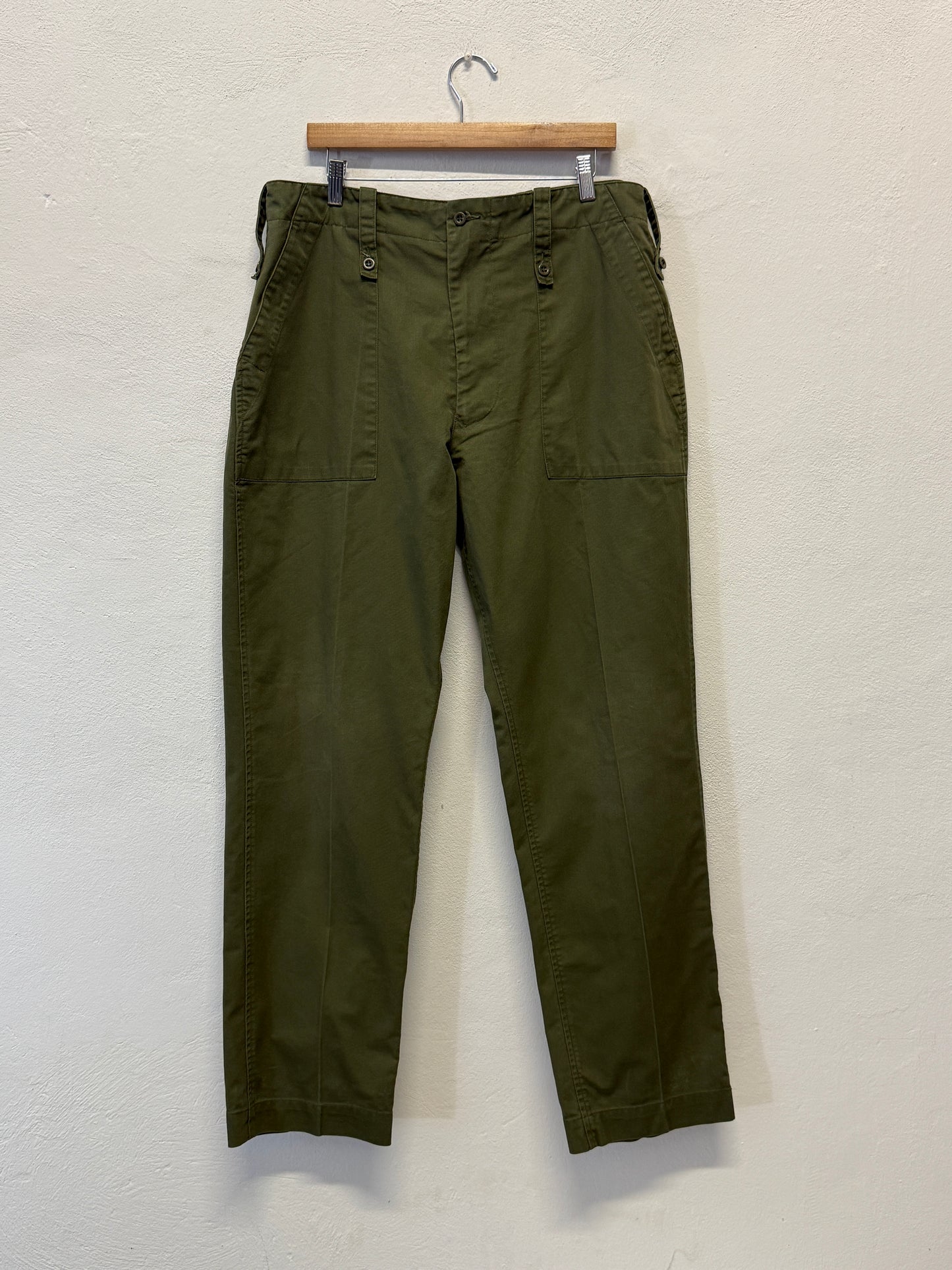 Vintage British Fatigue Army Pants “W36”