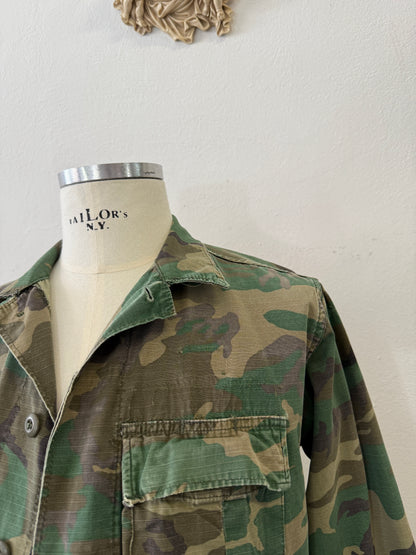 Vintage BDU Camo Jacket Ripstop “S”