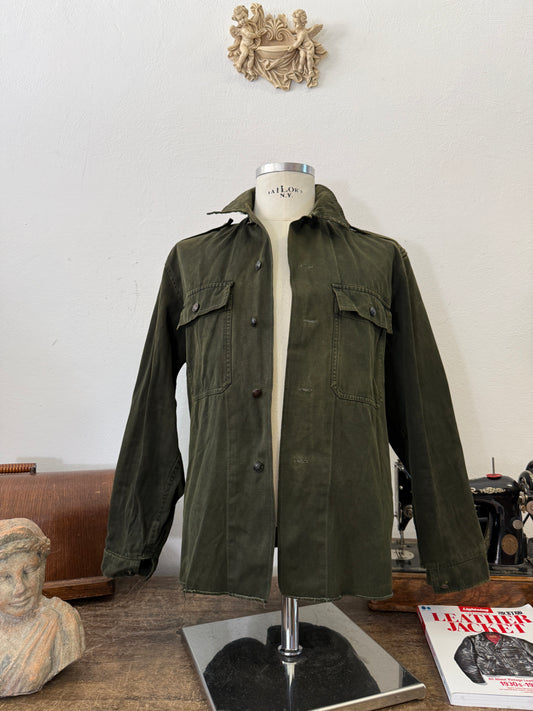 Vintage 80’s Faded Hungarian Army Shirt “L”